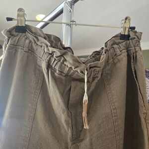 Love Tree Tan High-Waist Pants